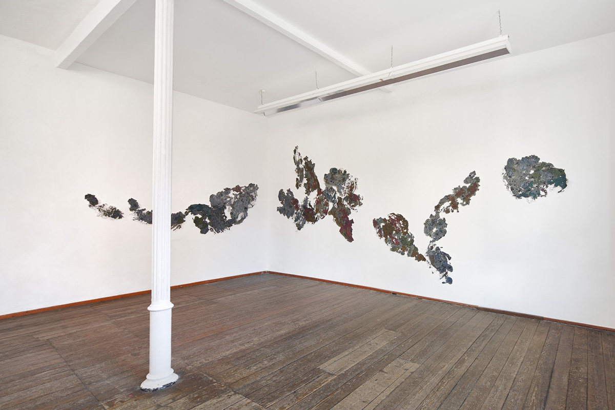 22_Rhizome_ink and pencil on paper_900 x 250 cm_Neuer Kunstverein Aschaffenburg_2022